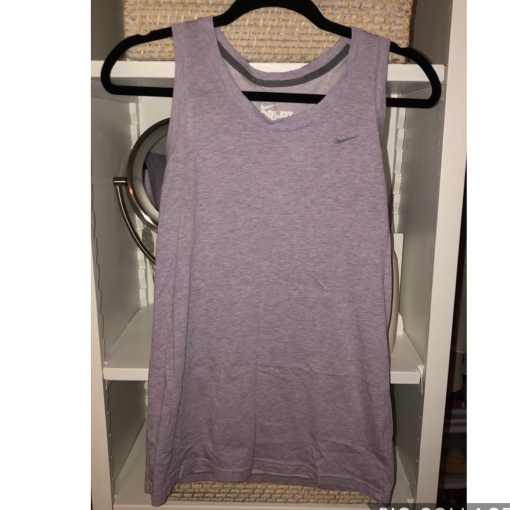 Lavender Nike tank top